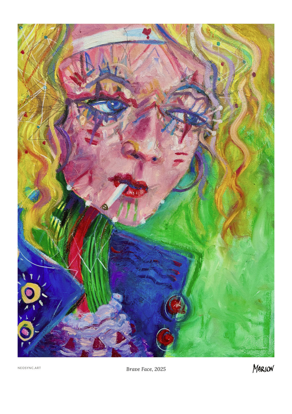 Brave Face — Giclée