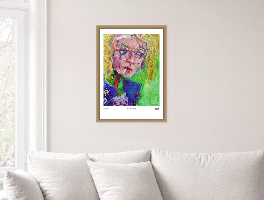 Brave Face — Giclée