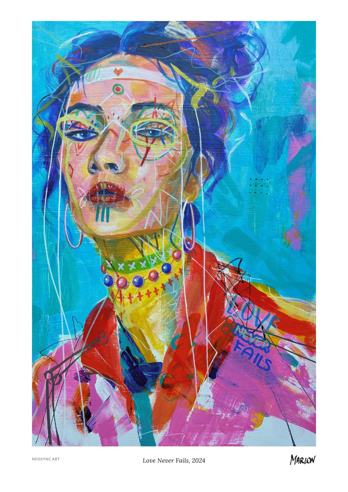 Love Never Fails — Giclée