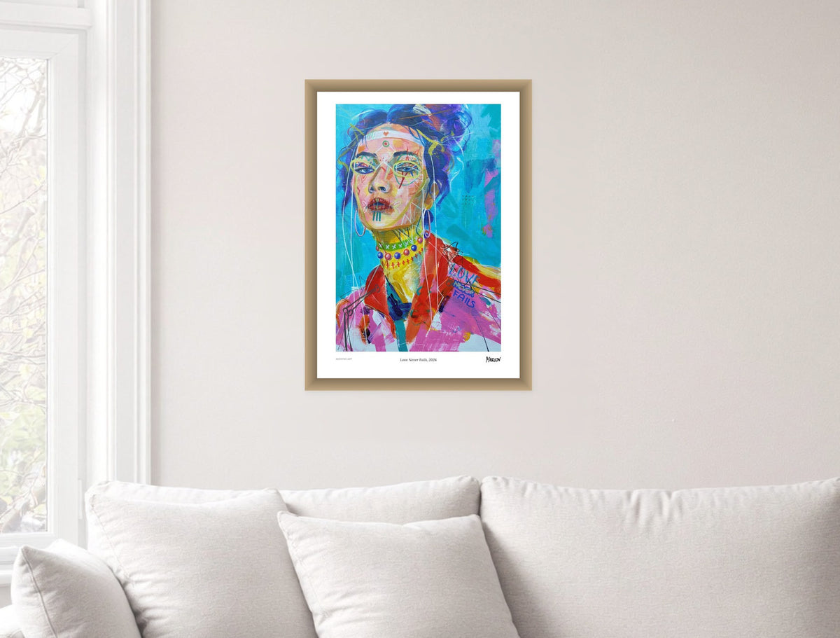 Love Never Fails — Giclée